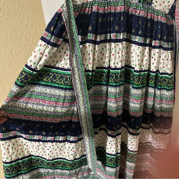 Loungees vintage Floral Patterned Prairie Dress - Picture 4 of 10